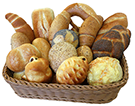 Croissants, Semmeln, Hefezopf, Mohnzopf, Hefeigel, Käsebrötchen, laugenbrezel, Hörnchen, Sesamsemmel